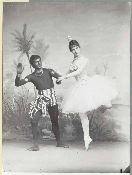 Framed Print : Augistin Berger and Guiletta Pattrinieri During Ballet Framed Print : Augistin Berger and Guiletta Pattrinieri During Ballet