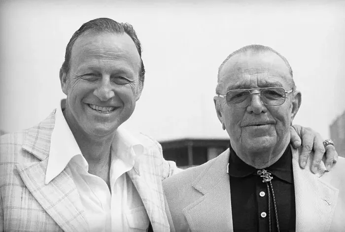 Framed Print : August Busch and Stan Musial Framed Print : August Busch and Stan Musial
