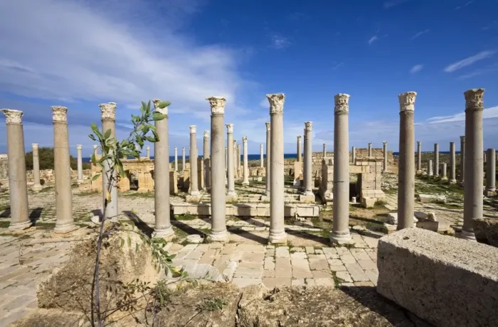 Framed Print : Augustus Temple, Leptis Magna, Libya, North Africa, Africa Framed Print : Augustus Temple, Leptis Magna, Libya, North Africa, Africa