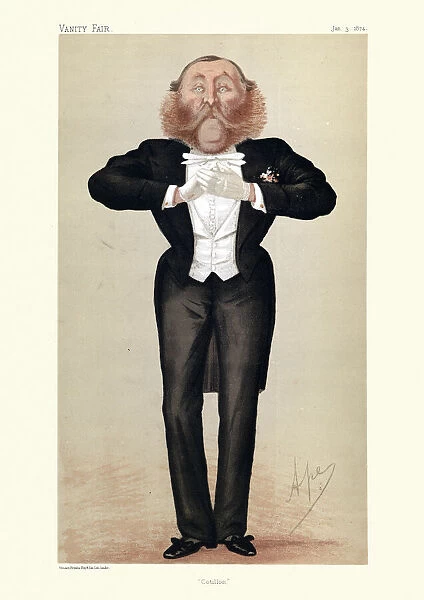Augustus William Lumley-Savile, Cotillon, Vanity fair caricature