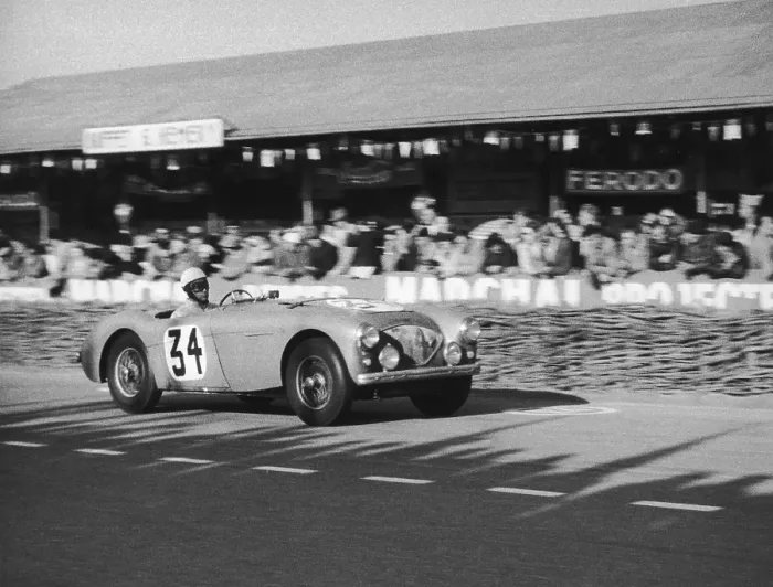 Framed Print : Austin-Healey At Le Mans