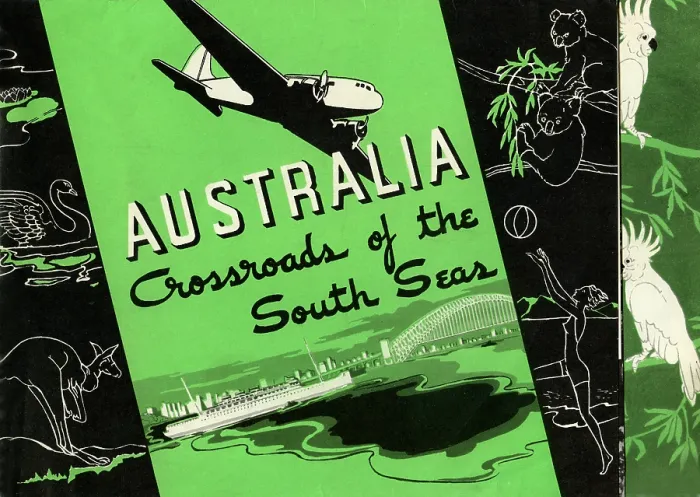 Framed Print : Australia, Crossroads of the South Seas Framed Print : Australia, Crossroads of the South Seas