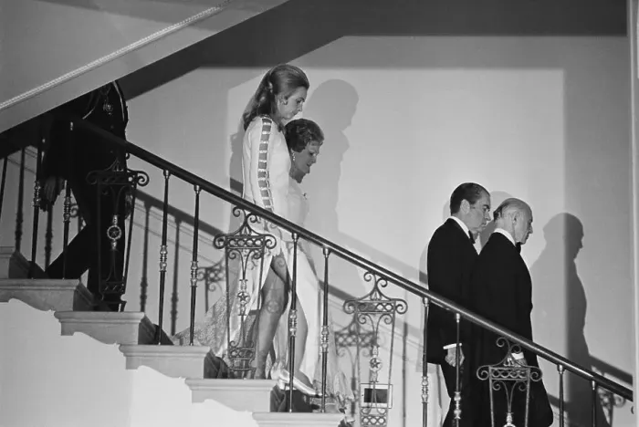 Framed Print : Australian Prime Minister and President Nixon Going to Dinner Framed Print : Australian Prime Minister and President Nixon Going to Dinner