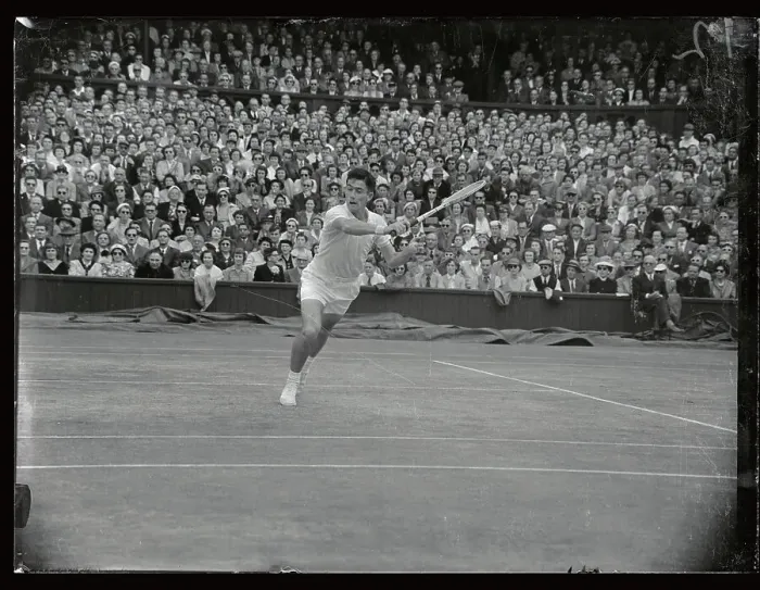 Framed Print : Australian Tennis Player Ken Rosewall Framed Print : Australian Tennis Player Ken Rosewall