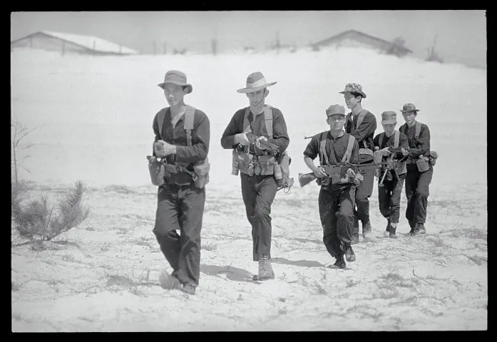 Framed Print : Australian-Trained Chinese Soldiers Framed Print : Australian-Trained Chinese Soldiers
