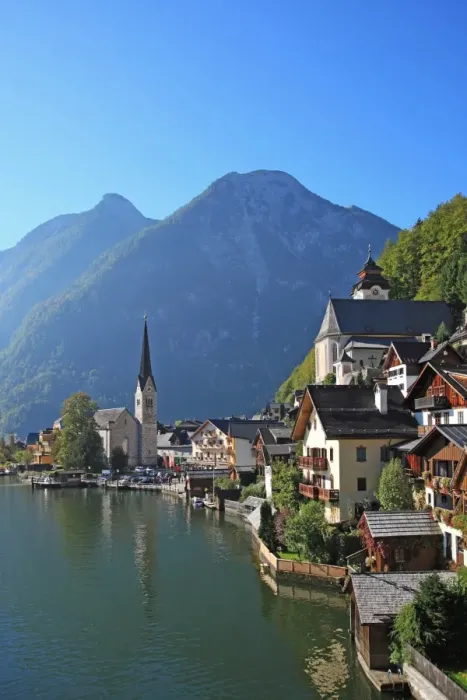 Framed Print : Austria, Hallstatt Framed Print : Austria, Hallstatt