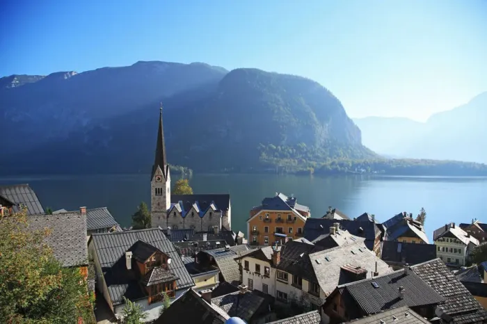 Framed Print : Austria, Hallstatt Framed Print : Austria, Hallstatt