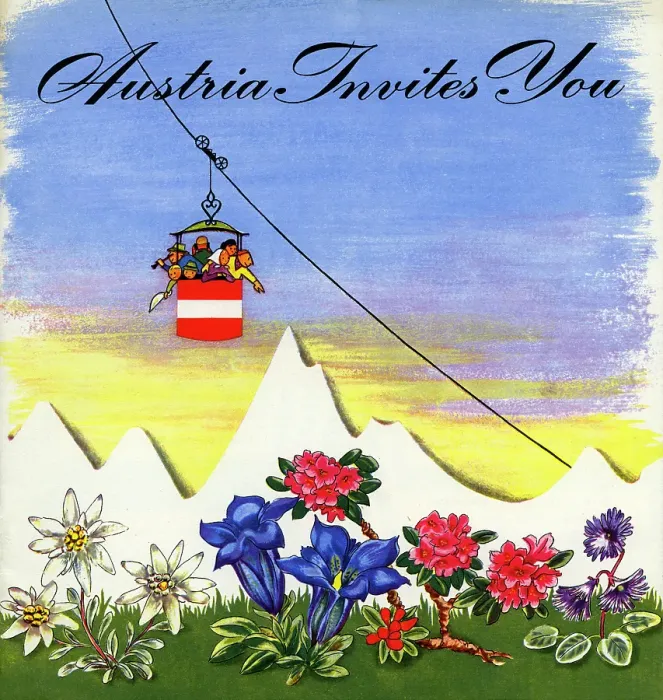 Framed Print : Austria Invites You Framed Print : Austria Invites You