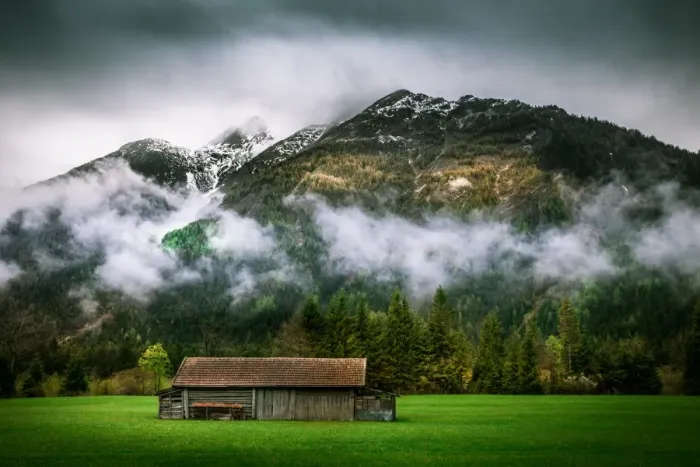 Framed Print : Austrian Alps Framed Print : Austrian Alps