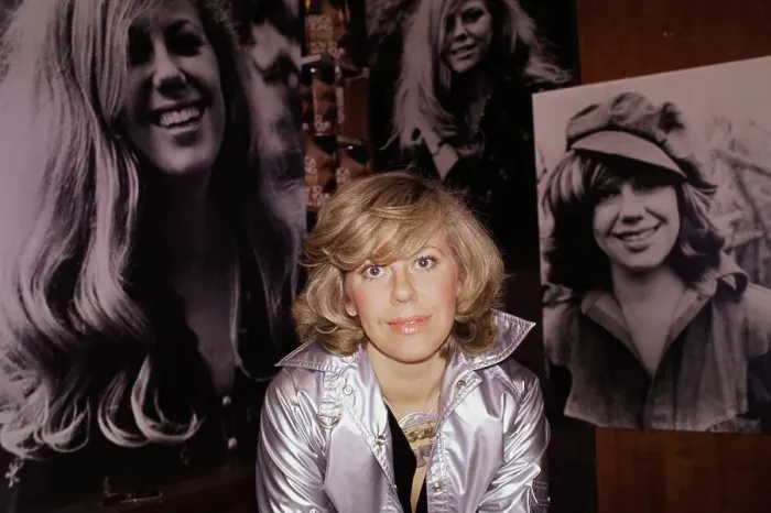 Framed Print : Author Erica Jong Posing near Posters Framed Print : Author Erica Jong Posing near Posters