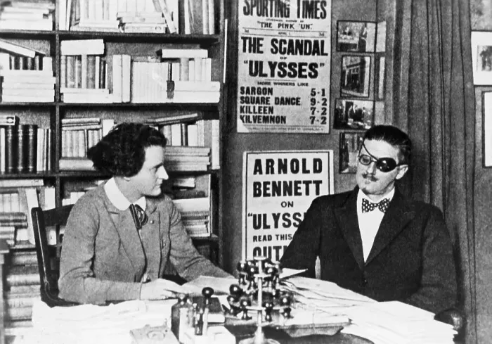Framed Print : Author James Joyce and Publisher Framed Print : Author James Joyce and Publisher