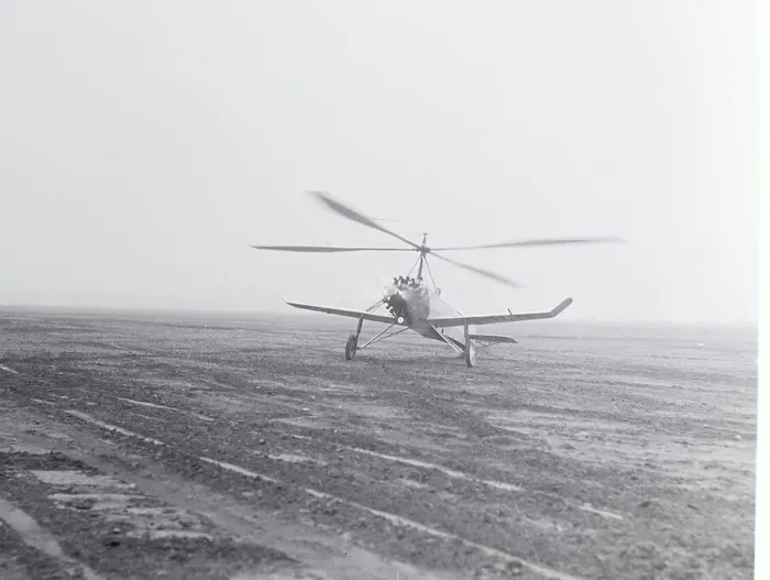 Framed Print : Autogyro Plane Framed Print : Autogyro Plane