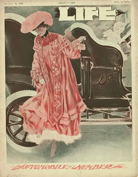 Framed Print : Automobile Number Magazine Illustration by Henry Hutt Framed Print : Automobile Number Magazine Illustration by Henry Hutt