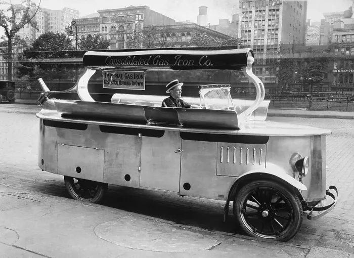 Framed Print : Automobile Shaped Like Gas Iron Framed Print : Automobile Shaped Like Gas Iron