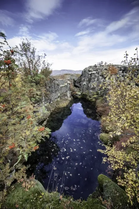 Framed Print : Autumn. From Pingvellir Framed Print : Autumn. From Pingvellir