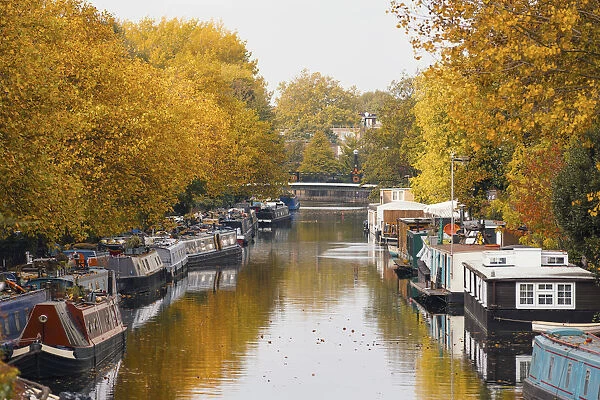 Autumn in Little Venice, London, UK