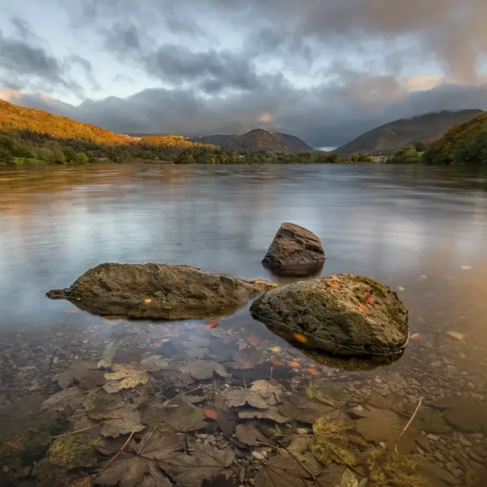 Framed Print : Autumn Sunrise over Grasmere Framed Print : Autumn Sunrise over Grasmere