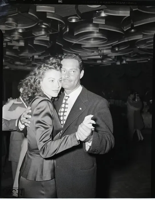 Framed Print : Ava Gardner and Alexander D'Arcy Dancing Framed Print : Ava Gardner and Alexander D'Arcy Dancing
