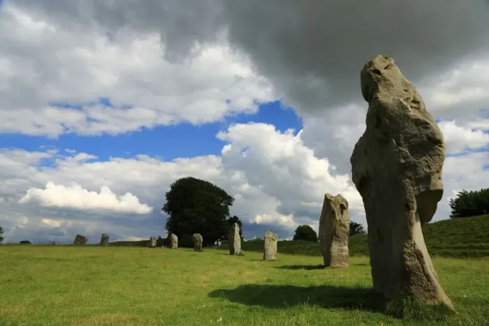 Framed Print : Avebury stone circles Framed Print : Avebury stone circles