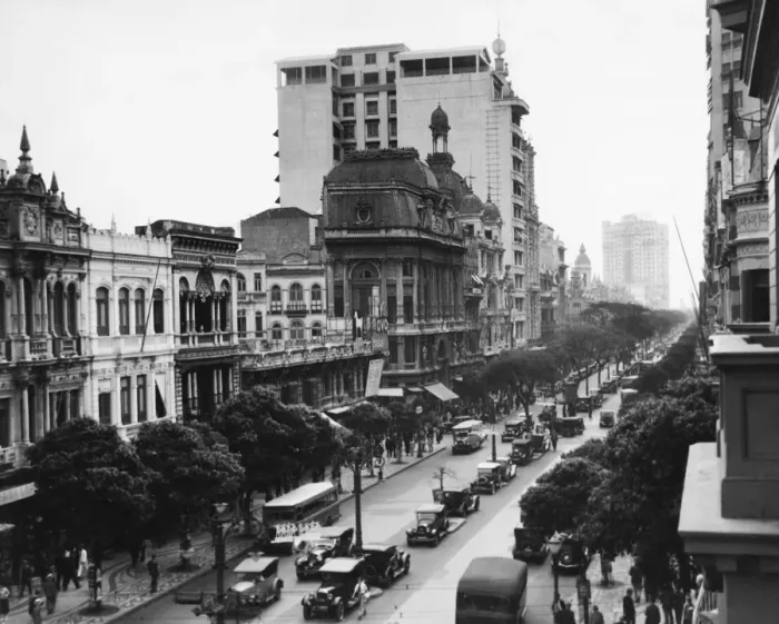 Framed Print : Avenida Rio Branco Framed Print : Avenida Rio Branco