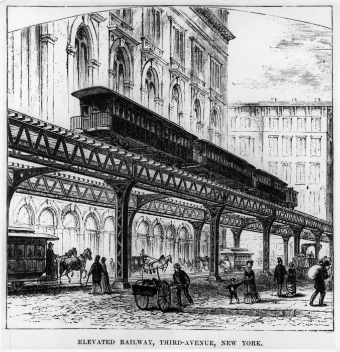Framed Print : Third Avenue Framed Print : Third Avenue