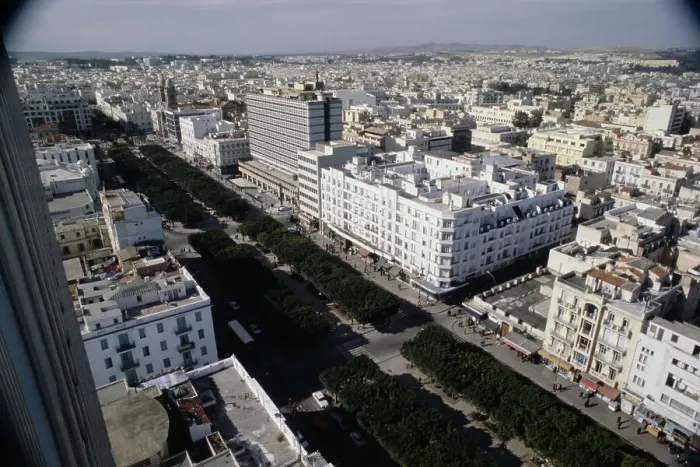 Framed Print : Avenue Habib Bourguiba, Tunis Framed Print : Avenue Habib Bourguiba, Tunis
