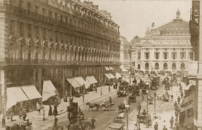 Framed Print : Avenue De L Opera Framed Print : Avenue De L Opera