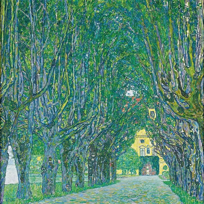 Framed Print : Avenue To Schloss Kammer Framed Print : Avenue To Schloss Kammer
