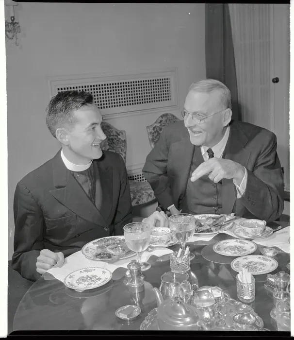 Framed Print : Avery and John Foster Dulles Framed Print : Avery and John Foster Dulles