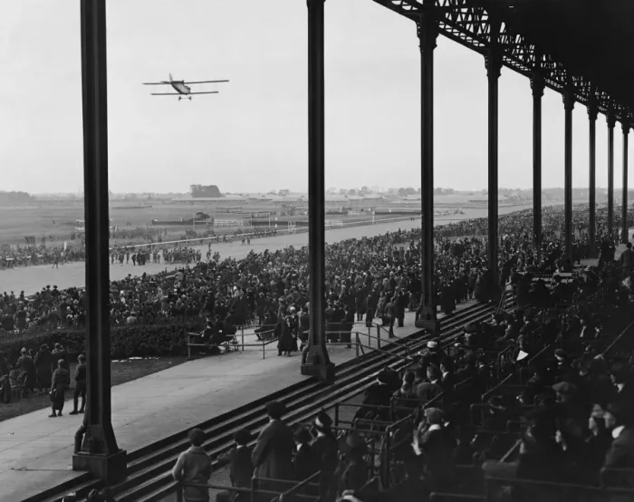 Framed Print : Aviation At Belmont Park Framed Print : Aviation At Belmont Park