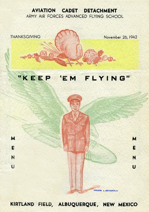 Framed Print : Aviation Cadet Detachment, Thanksgiving Framed Print : Aviation Cadet Detachment, Thanksgiving