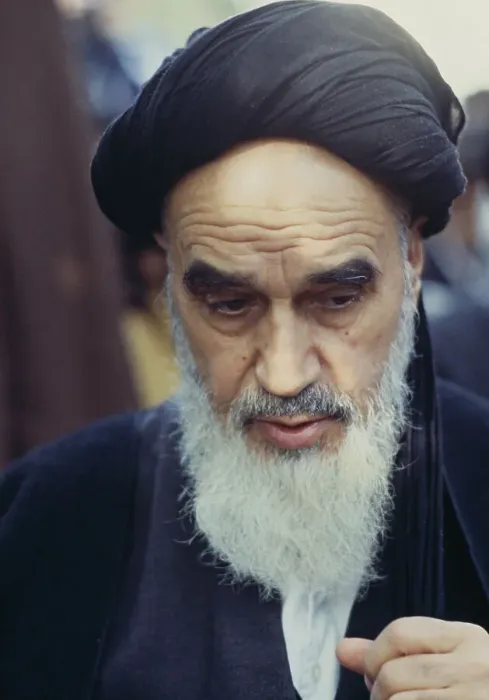 Framed Print : Ayatollah Khomeini Framed Print : Ayatollah Khomeini
