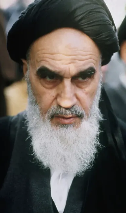 Framed Print : Ayatollah Ruhollah Khomeini