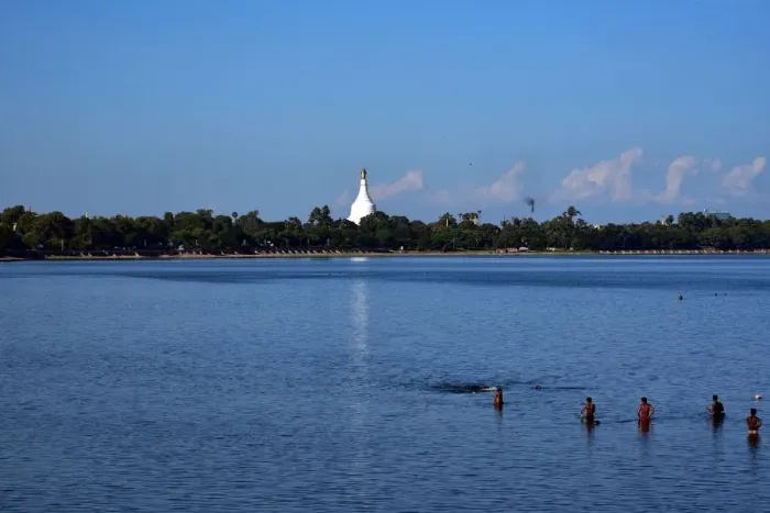 Framed Print : Ayeyarwady river Myanmar