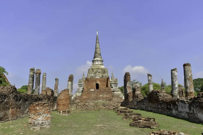 Framed Print : Ayutthaya Historical Park Framed Print : Ayutthaya Historical Park