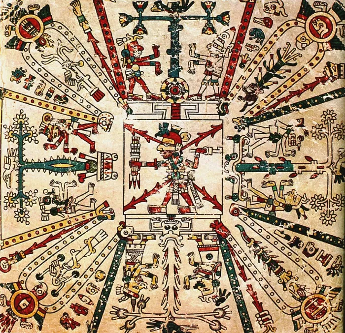 Framed Print : Aztec god Xiuhtecuhtli The Codex Fejérváry-Mayer, 15th century Framed Print : Aztec god Xiuhtecuhtli The Codex Fejérváry-Mayer, 15th century