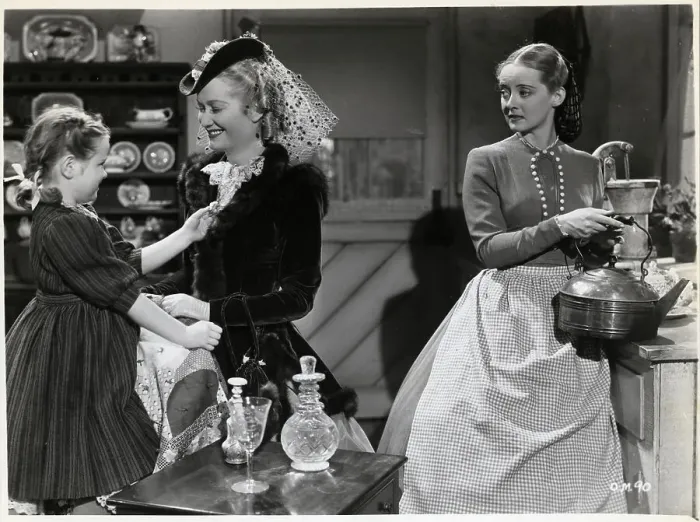 Framed Print : B. Davis & Miriam Hopkins In Old Maid Framed Print : B. Davis & Miriam Hopkins In Old Maid