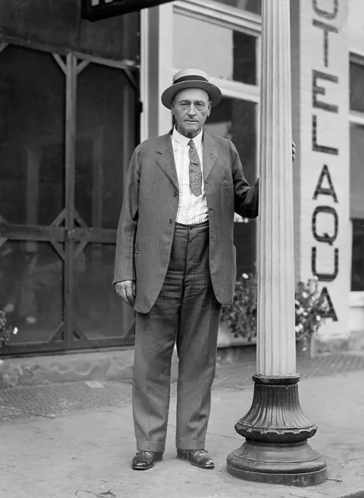 Framed Print : B. G. McKenzie Standing on Sidewalk Framed Print : B. G. McKenzie Standing on Sidewalk