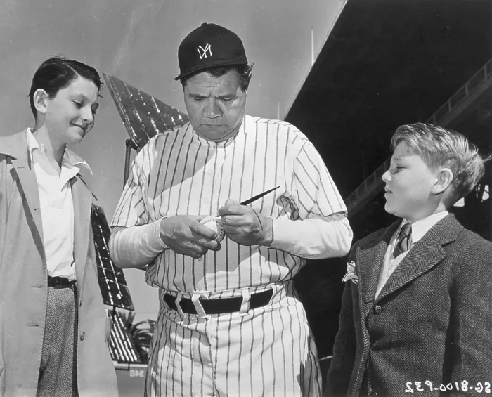 Framed Print : The Babe. circa 1945: American baseball player Babe Ruth Framed Print : The Babe. circa 1945: American baseball player Babe Ruth