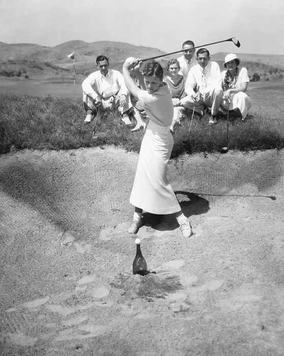 Framed Print : Babe Didrikson Swinging Club Framed Print : Babe Didrikson Swinging Club
