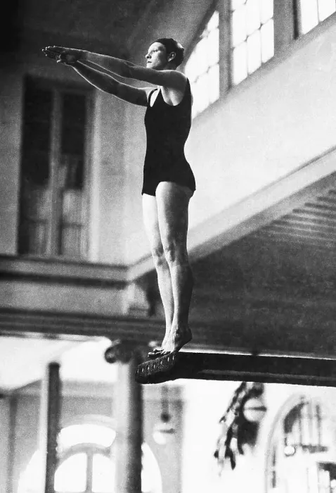 Framed Print : Babe Didrikson Wearing Swim Suit Framed Print : Babe Didrikson Wearing Swim Suit