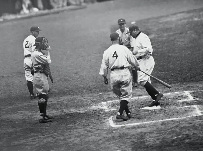 Framed Print : Babe Ruth in Baseball Action Framed Print : Babe Ruth in Baseball Action