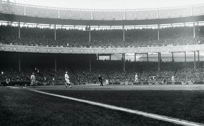 Framed Print : Babe Ruth in Baseball Game Action