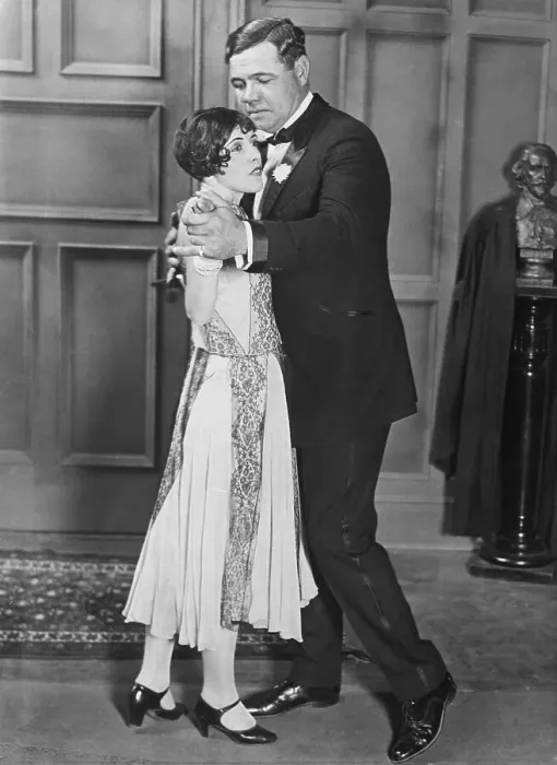 Framed Print : Babe Ruth Dancing with Hazel Rowland Framed Print : Babe Ruth Dancing with Hazel Rowland