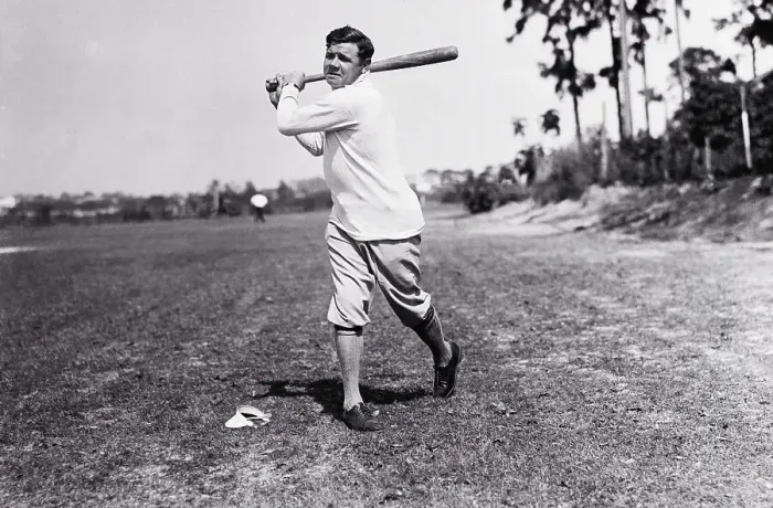 Framed Print : Babe Ruth Swinging Bat Framed Print : Babe Ruth Swinging Bat