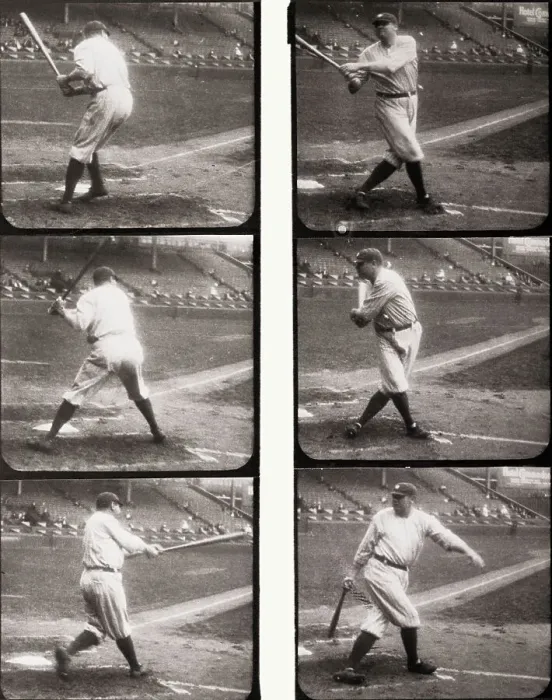 Framed Print : Babe Ruth Swinging Bat Framed Print : Babe Ruth Swinging Bat