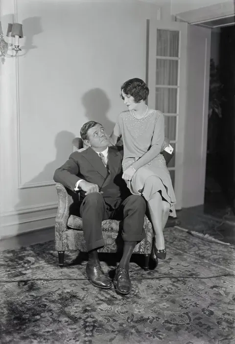 Framed Print : Babe Ruth with Wife Framed Print : Babe Ruth with Wife