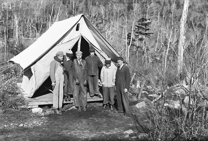 Framed Print : Babe Ruth with Wife and Friends on Camping Trip Framed Print : Babe Ruth with Wife and Friends on Camping Trip