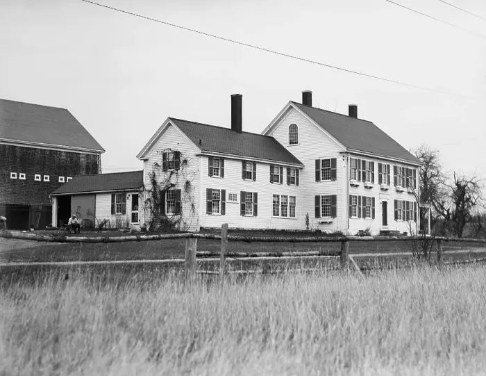 Framed Print : Babe Ruth's Farmhouse Framed Print : Babe Ruth's Farmhouse