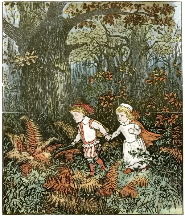 Framed Print : Babes in the Wood Framed Print : Babes in the Wood